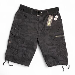 grunge skater Y2k style cargo shorts - Twoce camo cargo shorts (34) NWT